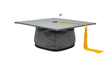 Isolated Graduation Cap