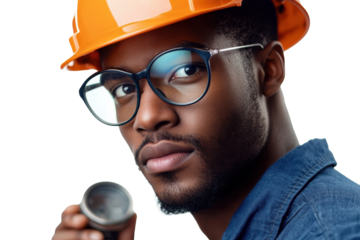 Quality inspector focused on ensuring standards in a professional setting