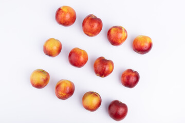 Fresh nectarine fruits
