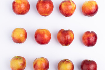 Fresh nectarine fruits