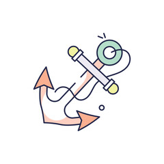 Anchor Icon vector