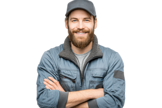 Skilled HVAC technician demonstrates expertise and professionalism with friendliness