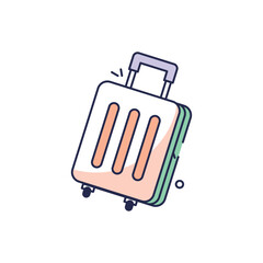Suitcase Icon vector