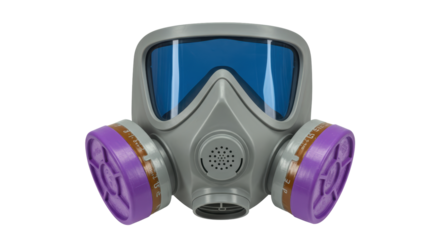 Isolated Gas Mask