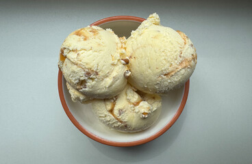 bowl of ice cream