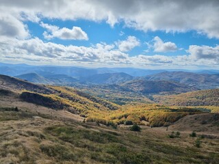landscape with mountains