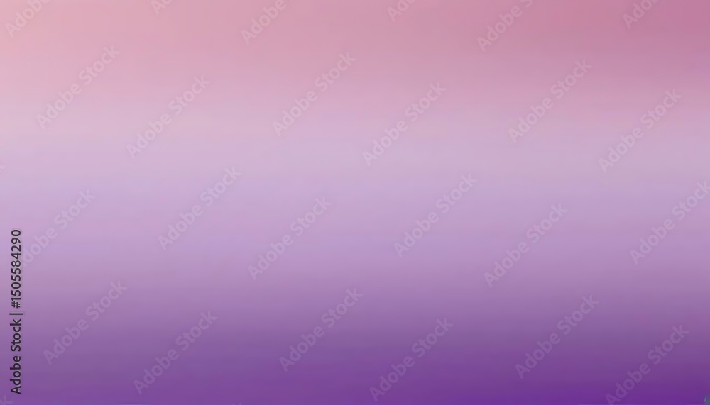 Poster a subtle gradient flows from soft pink to vibrant violet, evoking a sense of calm and peace.