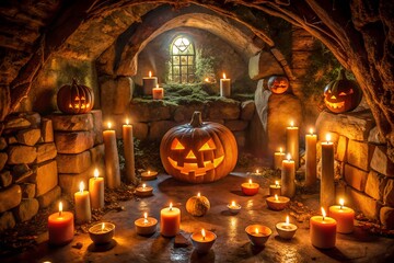 vintage blue floral pattern on soft cream