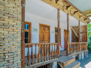 Stalin Native House And Building Of Joseph Stalin Museum In Gori.