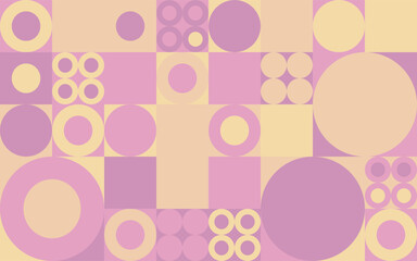 Abstract scandinavian style pattern seamless background, pastel colourcombination of grid background  © kasan