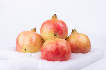 Fresh pomegranate fruits