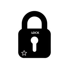 vector lock icon
