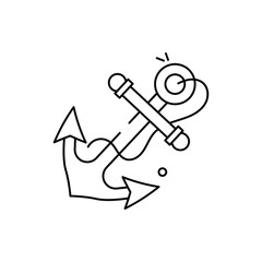 Anchor Icon vector