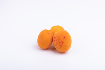 Fresh apricot fruits