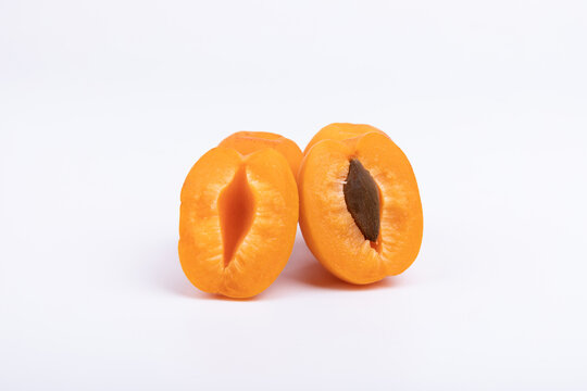 Fresh apricot fruits