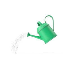 Watering Can isolated on transparent background
