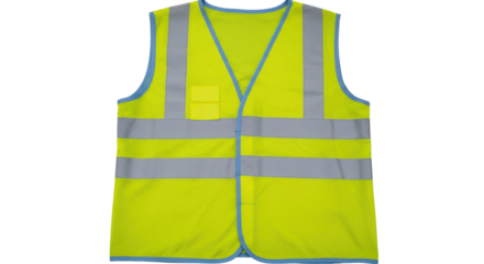 Isolated High Visibility Vest