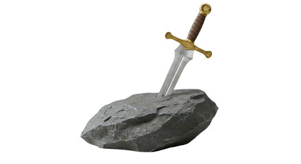 Isolated Sword in Stone