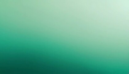 Obraz premium A calming teal gradient softly transitions from light to dark, creating a peaceful atmosphere.