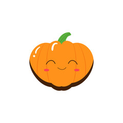 Obraz premium Digitally Illustrated Pumpkin