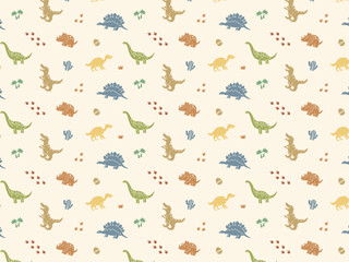 恐竜のパターン、背景・壁紙03 © GRACE