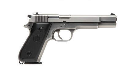 gun isolated on white