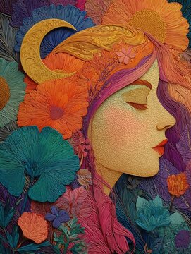 She Bloomed in the Moonlight