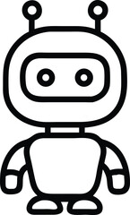 Charming 3d digital rendering of a character in a silhouette style design