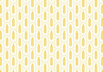 Wheat pattern wallpaper. oat symbol. free space for text. rice sign. Rice pattern wallpaper.