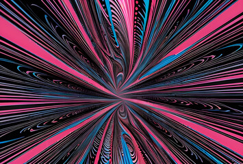 Abstract swirling liquid forms in red and blue, creating a dynamic visual contrast.generative ai