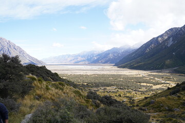 Naklejka premium new zeland landscape