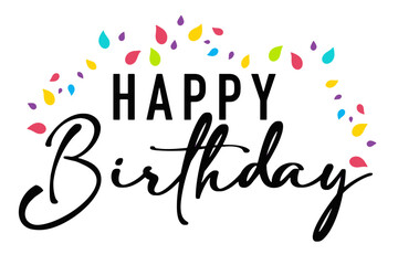 Simple vector illustration with the text 