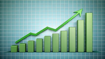 Percentage Increase Chart , graph, increase