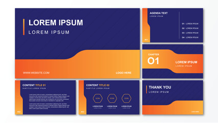 PowerPoint Presentation template for corporate and office use