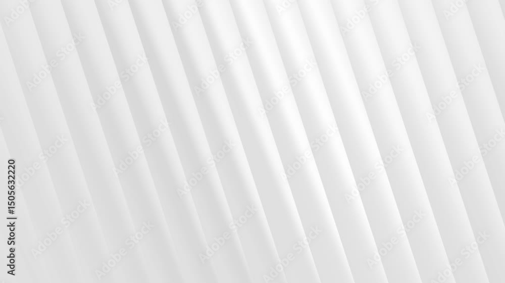 Poster bright white grey curve lines motion minimal design corporate background. seamless loop