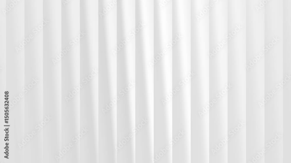 Poster bright white grey curve lines motion minimal design corporate background. seamless loop