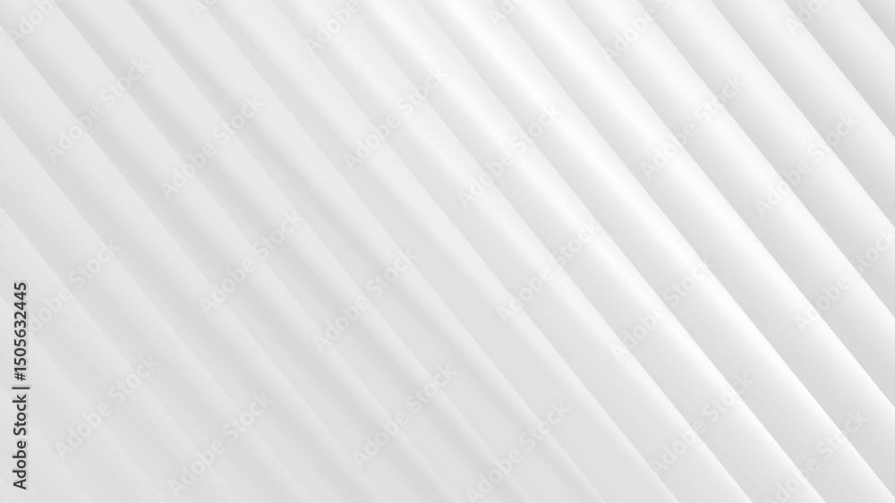 Poster bright white grey curve lines motion minimal design corporate background. seamless loop