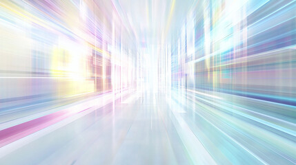 七色の光の中のビジネス背景　generative ai