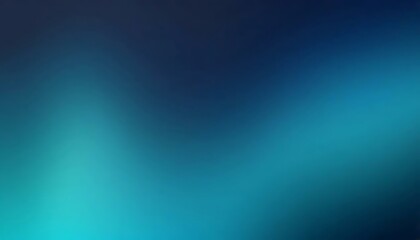 Fototapeta premium Serene teal gradient fades from deep turquoise to light aquamarine, creating smooth, calming effect.