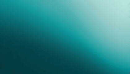 Obraz premium A serene gradient transitions from light turquoise to deep blue, evoking a sense of calm depth.