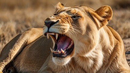 lion cub in the wild