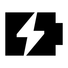 charging battery vector icon