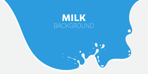 Milk splashes background vector illustration