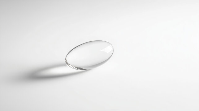 water drop on white background