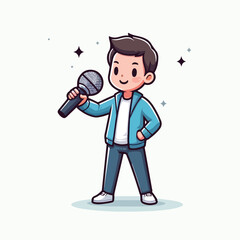 Master of ceremony is leading the event