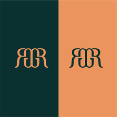 RMWR vector concept with black and white background