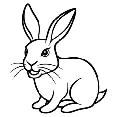 Hare Simple Logo Design