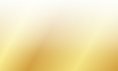 Golden Gradient Halftone Pattern Transparent Background Premium Vignette Vector Image Filter Overlay