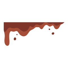 World Chocolate Day – Chocolate Drips & Decorative Border Elements