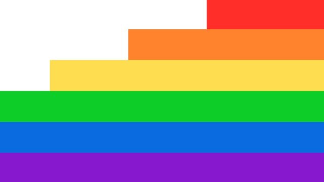 LGBTQ+ Pride Month Animated Banner Illustration

